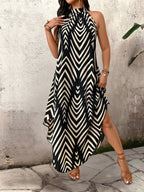 Women’s Casual Striped Loose Maxi Dress